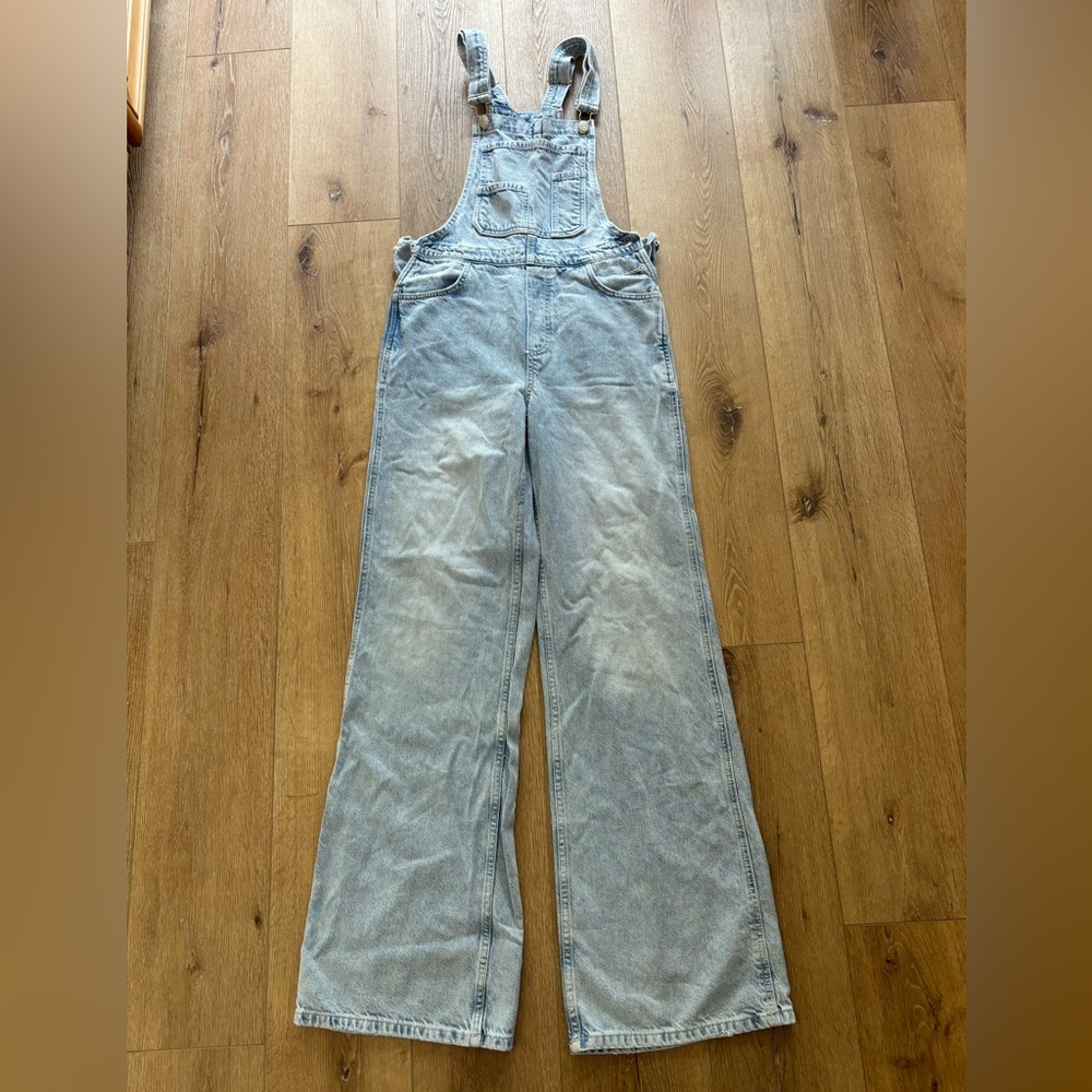 Zara - Over-Alls -Flare - Xsmall - Denim - NWOT